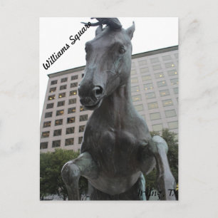 Mustangs of Las Colinas # 17 Postcard