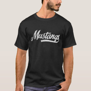 Mustangs School Sports Fan Team Spirit Mascot Gift T-Shirt