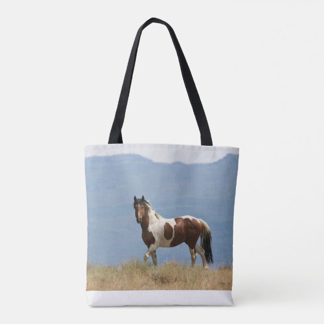 MustangWILD Totebag Tote Bag (Back)