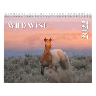 MustangWild's 2022 12-month Calendar 
