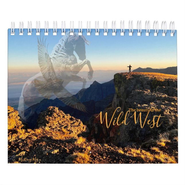 MustangWild's 2026 "Wild West" Calendar  (Cover)