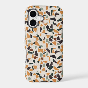 Mustard Brick and Gold Autumn Terrazzo