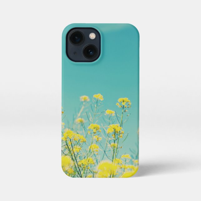 Mustard Flowers Nature  iPhone Case (Back)
