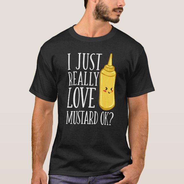 Mustard Honey Yellow Dressing Sauce T-Shirt (Front)
