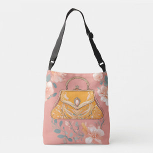 Mustard in the Air AI art Crossbody Bag