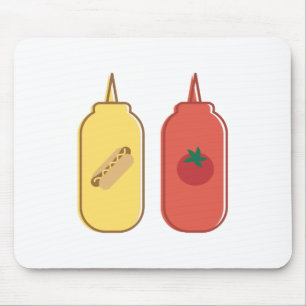 Mustard & Ketchup Mouse Mat