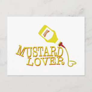 Mustard Lover Postcard