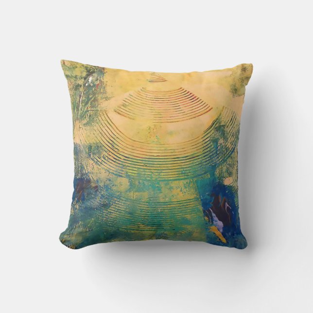 Mustard Please Cushion (Front)