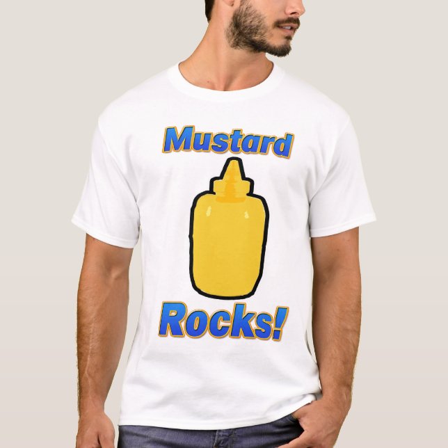 Mustard Rocks T-Shirt (Front)