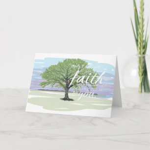 Mustard Seed Faith Notecard, Matthew 17:20 Card