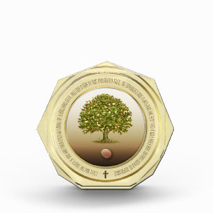 Mustard Seed home decor, Christian gift, Faith Pho Photo Block