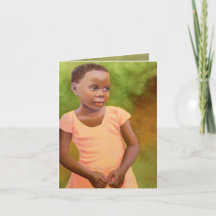 MUSTARD SEEDS GROW–NOTE CARD  BY JC PEACOCK