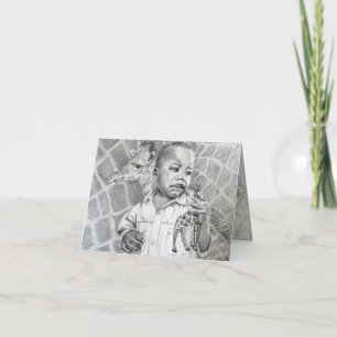 MUSTARD SEEDS GROW - NOTE CARD BY KATHY MORROW