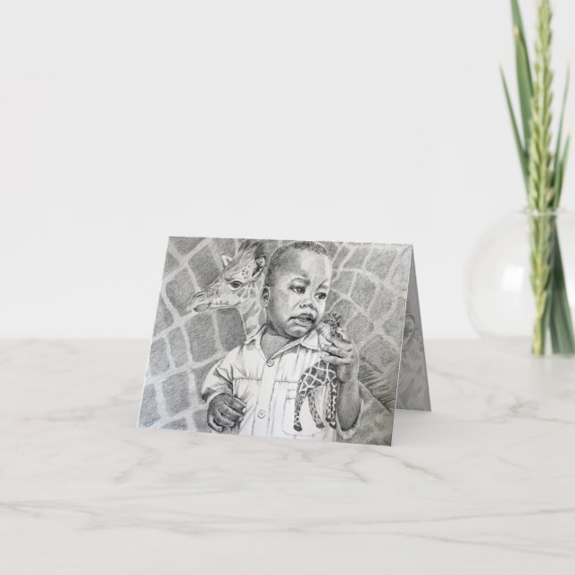 MUSTARD SEEDS GROW – NOTE CARD BY KATHY MORROW (Front)