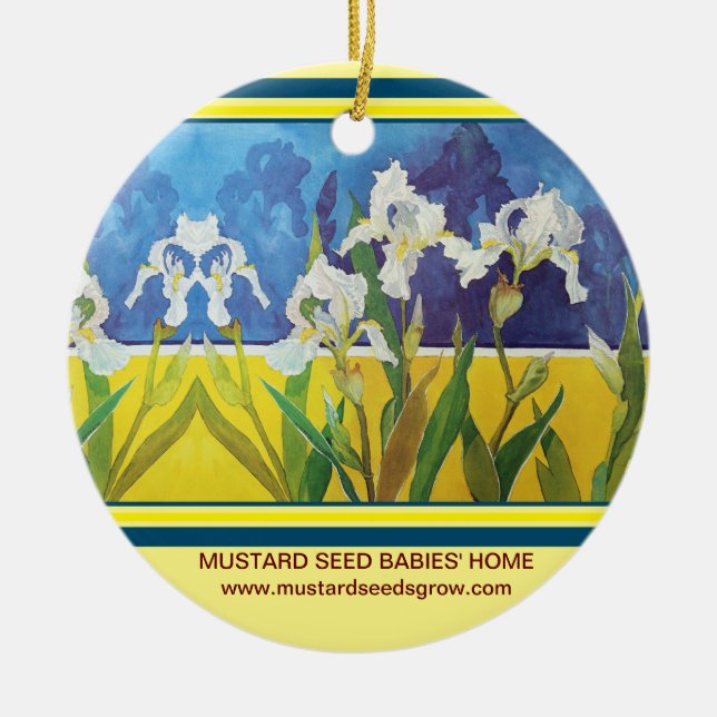 MUSTARD SEEDS GROW – ORNAMENT BY PERRY RITCHIE (Front)