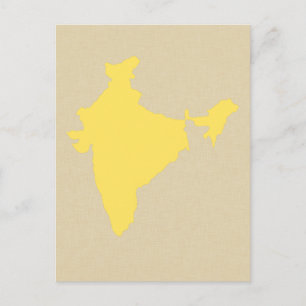 Mustard Spice Moods India Postcard