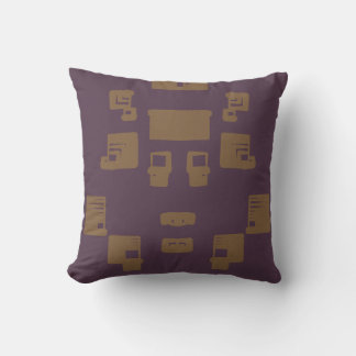 Mustard Squares Cushion