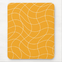 Mustard white pattern art   