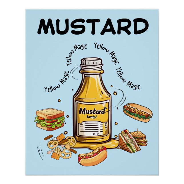 Mustard: Yellow Magic Poster (Front)