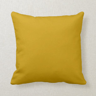 mustard yellow pillow