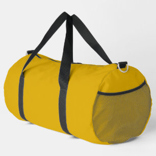 Mustard Yellow Solid Colour Duffle Bag