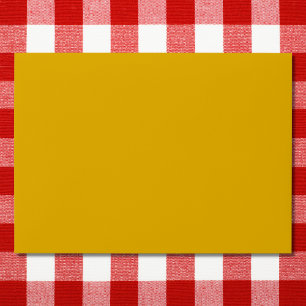 Mustard Yellow Solid Colour Envelope