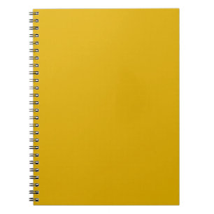 Mustard Yellow Solid Colour Notebook