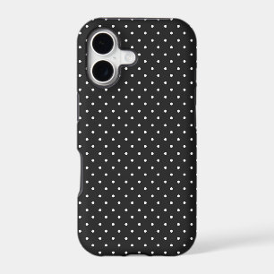 Mustard yellow white polka dots pattern iPhone C