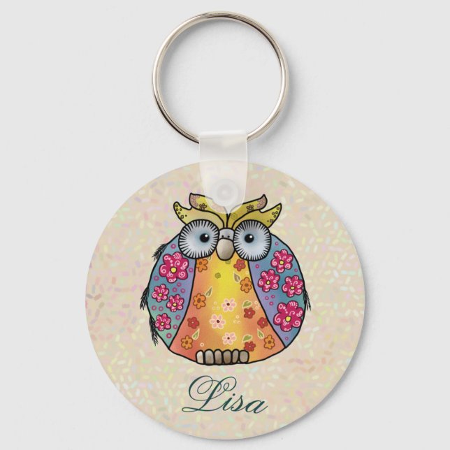 Mustereule Key Ring (Front)