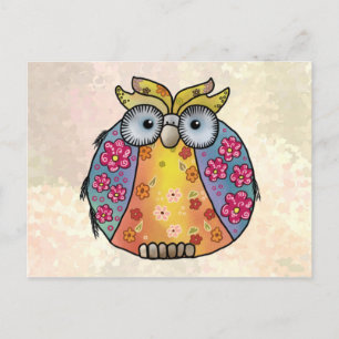 Mustereule Postcard