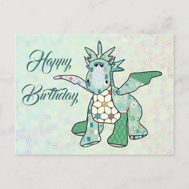 Mustermixdrache Postcard (Front)