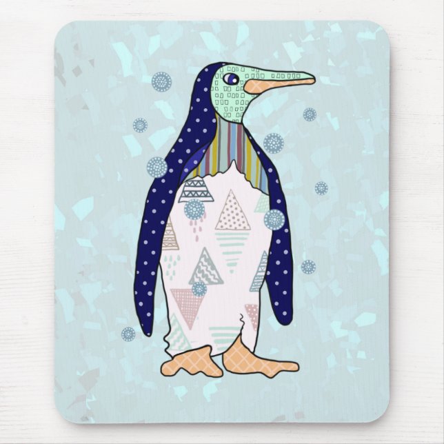 Musterpinguin  mouse mat (Front)