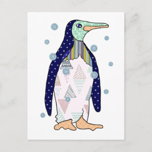 Musterpinguin Postcard