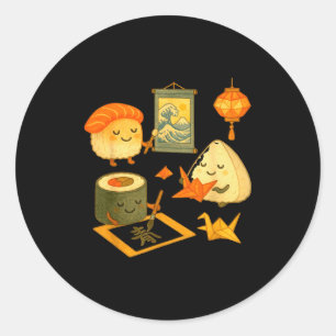 Musubi Dreams Of Art  Classic Round Sticker