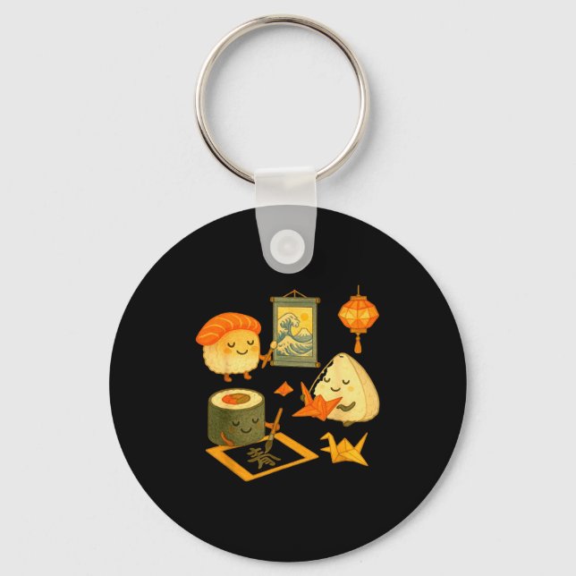 Musubi Dreams Of Art  Key Ring (Front)
