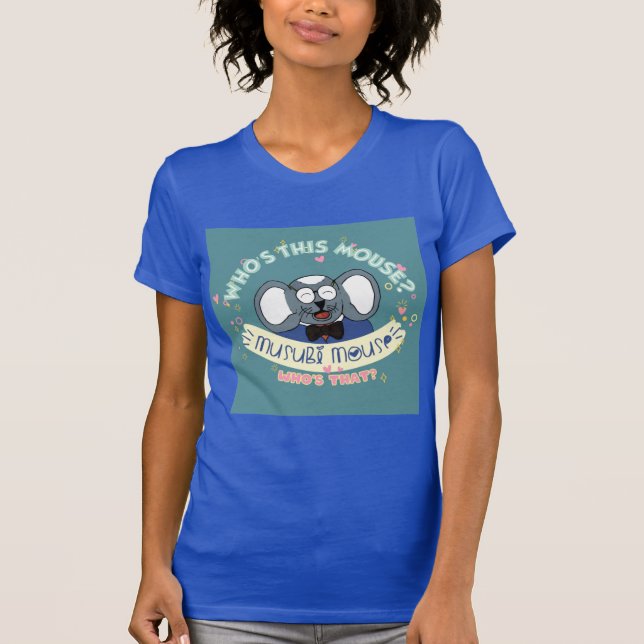 Musubi Mouse Who's That Mouse T-Shirt (Front)