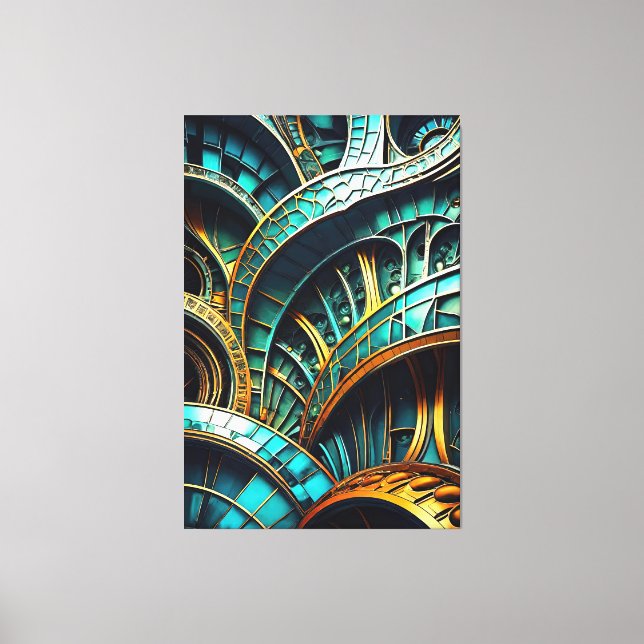 Mutant 4 Canvas Print  (Front)