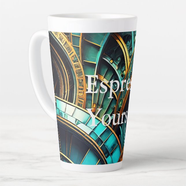 Mutant 4 Latte Mug (Left Angle)