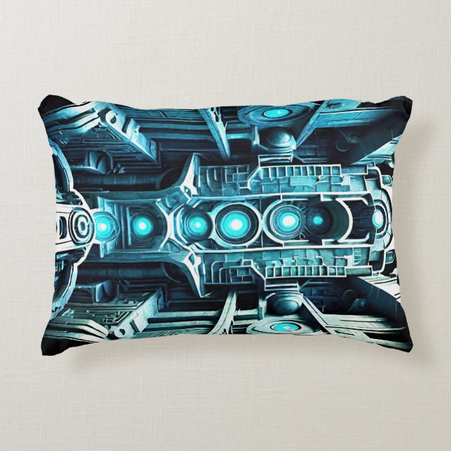 Mutant 6 Accent Pillow (Front)
