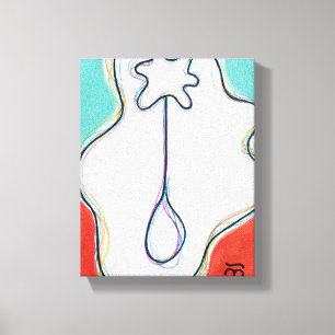 Mutant Avocado 7 Canvas Print