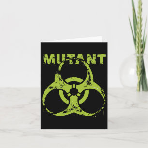 Mutant Bodybuilding Gym Fitness Workout  Card