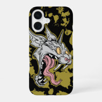 Mutant Demon Cat Horror Grunge Camouflage