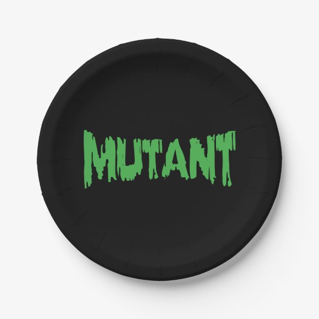 MUTANT PAPER PLATE (Front)