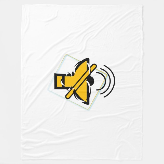 Mute Fleece Blanket (Front)