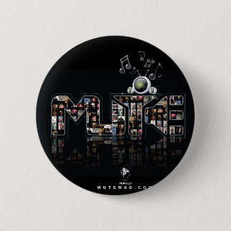 Mute Media LLC 6 Cm Round Badge