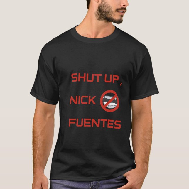 “Mute Nick Fuentes” T-Shirt (Front)