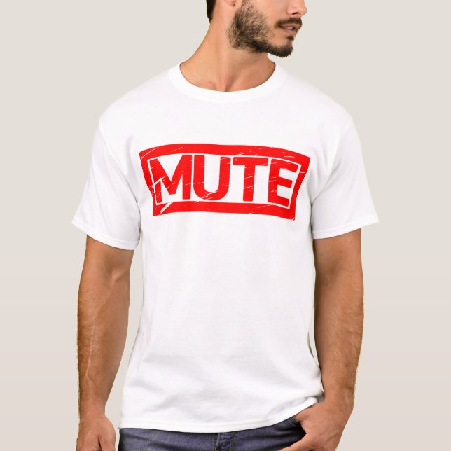 Mute Stamp T-Shirt (Front)