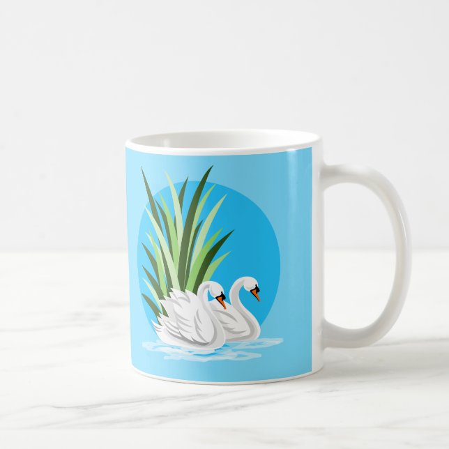 Mute Swan Coffee Mug (Right)