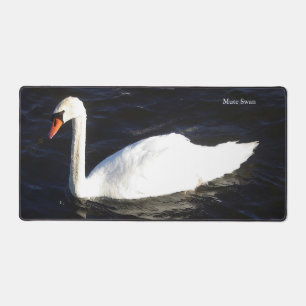 Mute Swan desk mat
