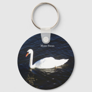 Mute Swan key chain